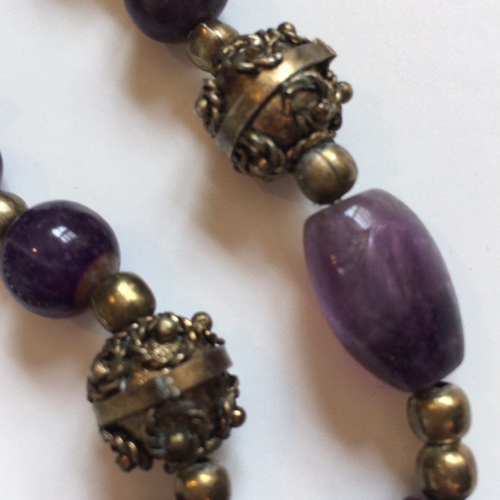 Amethyst Necklace - Picture 6 of 8